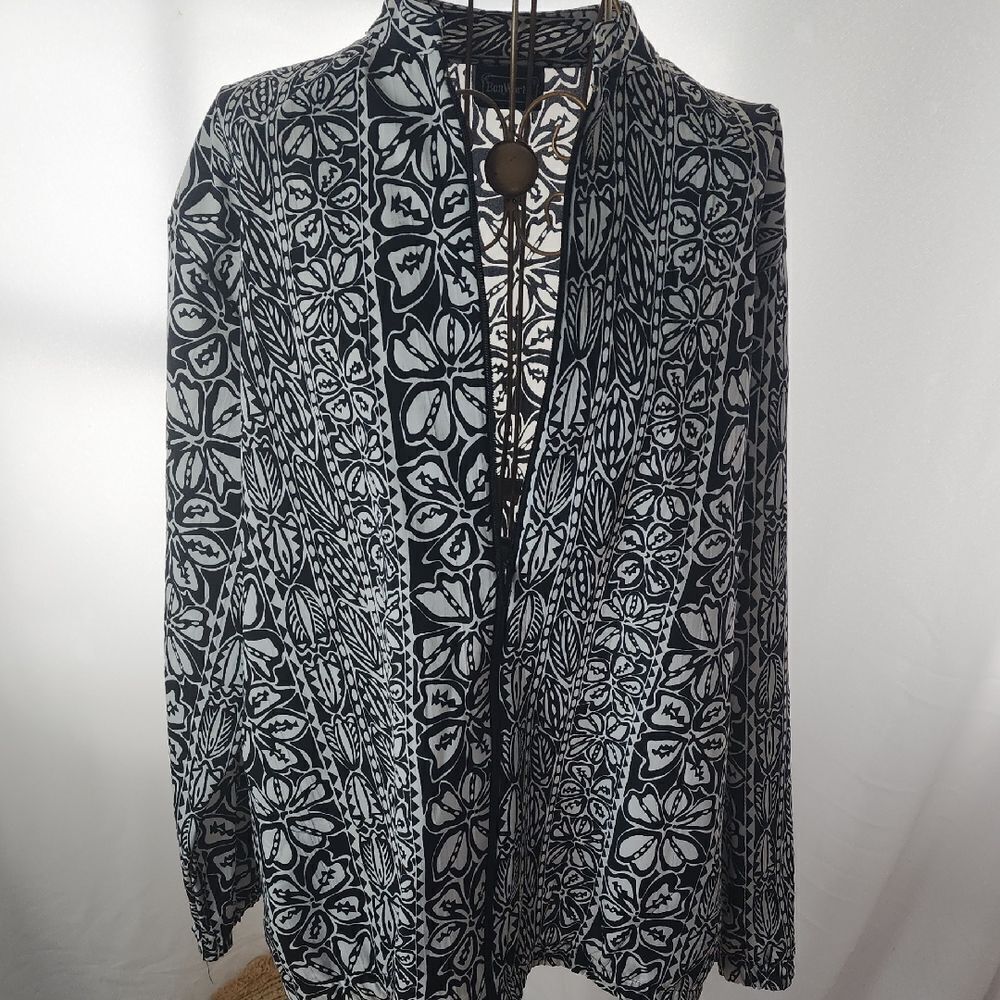 Easy Pack Lightweight Vintage Mandarin Collar Jacket